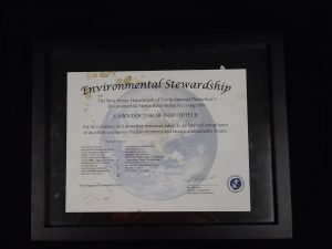Environmental stewardship sign