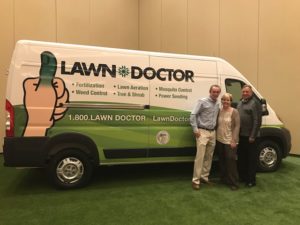 our staff in front of the Lawn Doctor of Egg Harbor Township