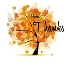 brown give thanks tree