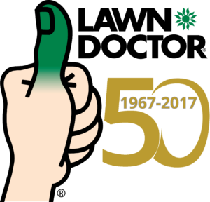 lawn doctor 50 year logo