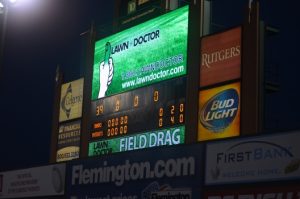 Your Local Lawn Service Experts Doctor Of Middle Mercer Lawn Doctor Adver At Minor League Baseball
