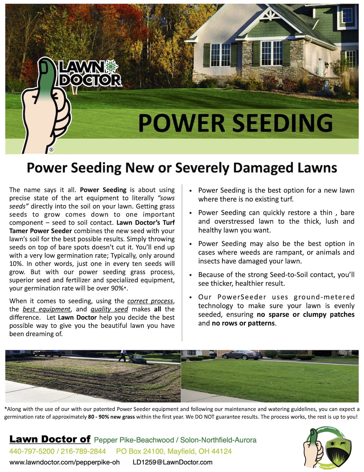 Lawn Care Service Descriptions Lawn Doctor of Pepper PikeBeachwood