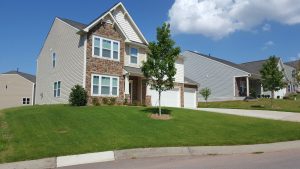 house with green lawn services raleigh lawn 