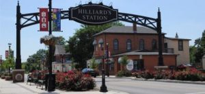 hillard station sign
