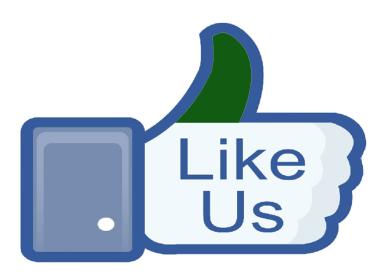 facebook thumbs up with green thumb